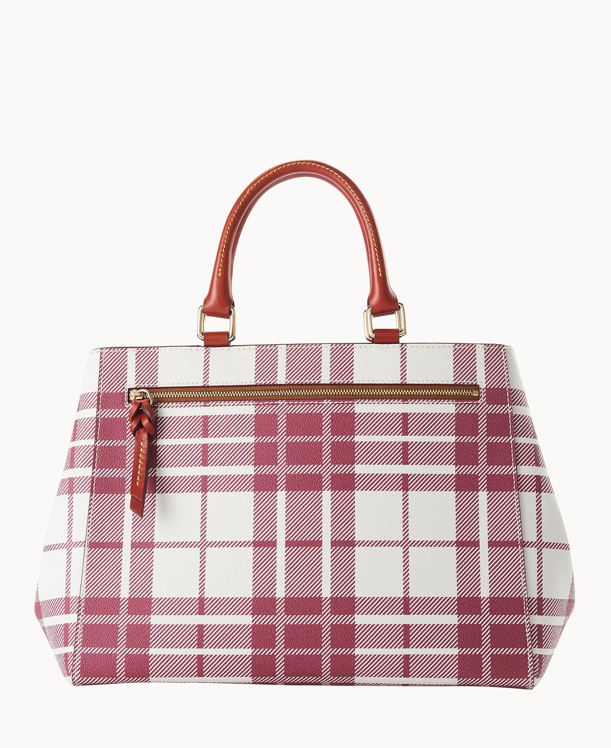 Oxford Zip Satchel