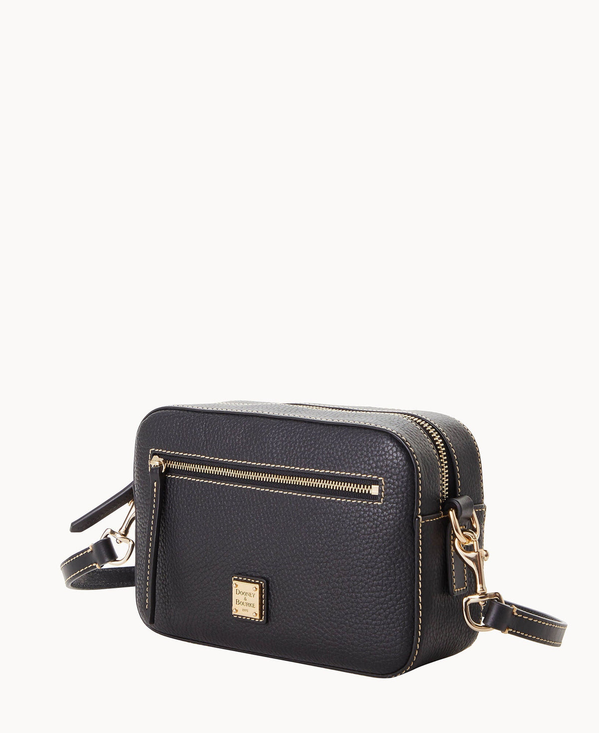Pebble Grain Camera Zip Crossbody