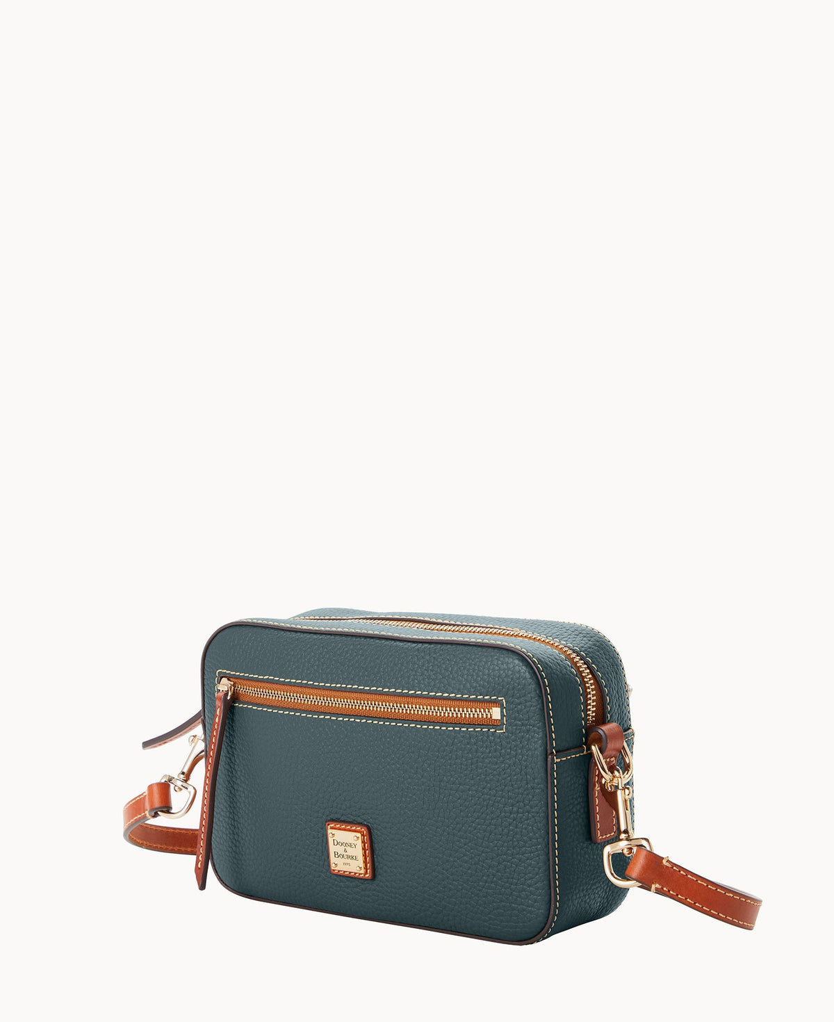 Pebble Grain Camera Zip Crossbody