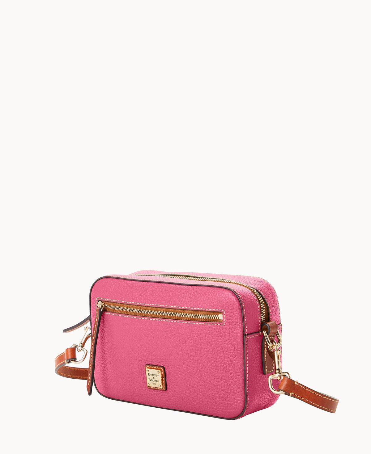 Pebble Grain Camera Zip Crossbody