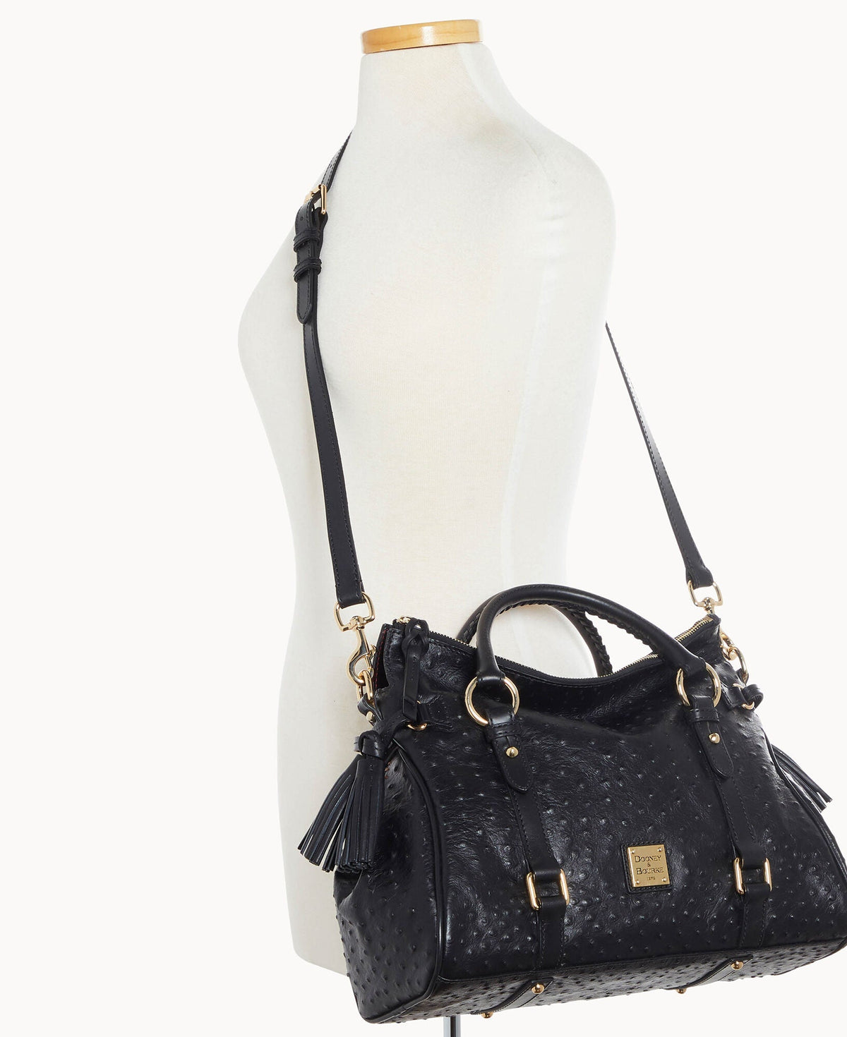 Ostrich Large Satchel