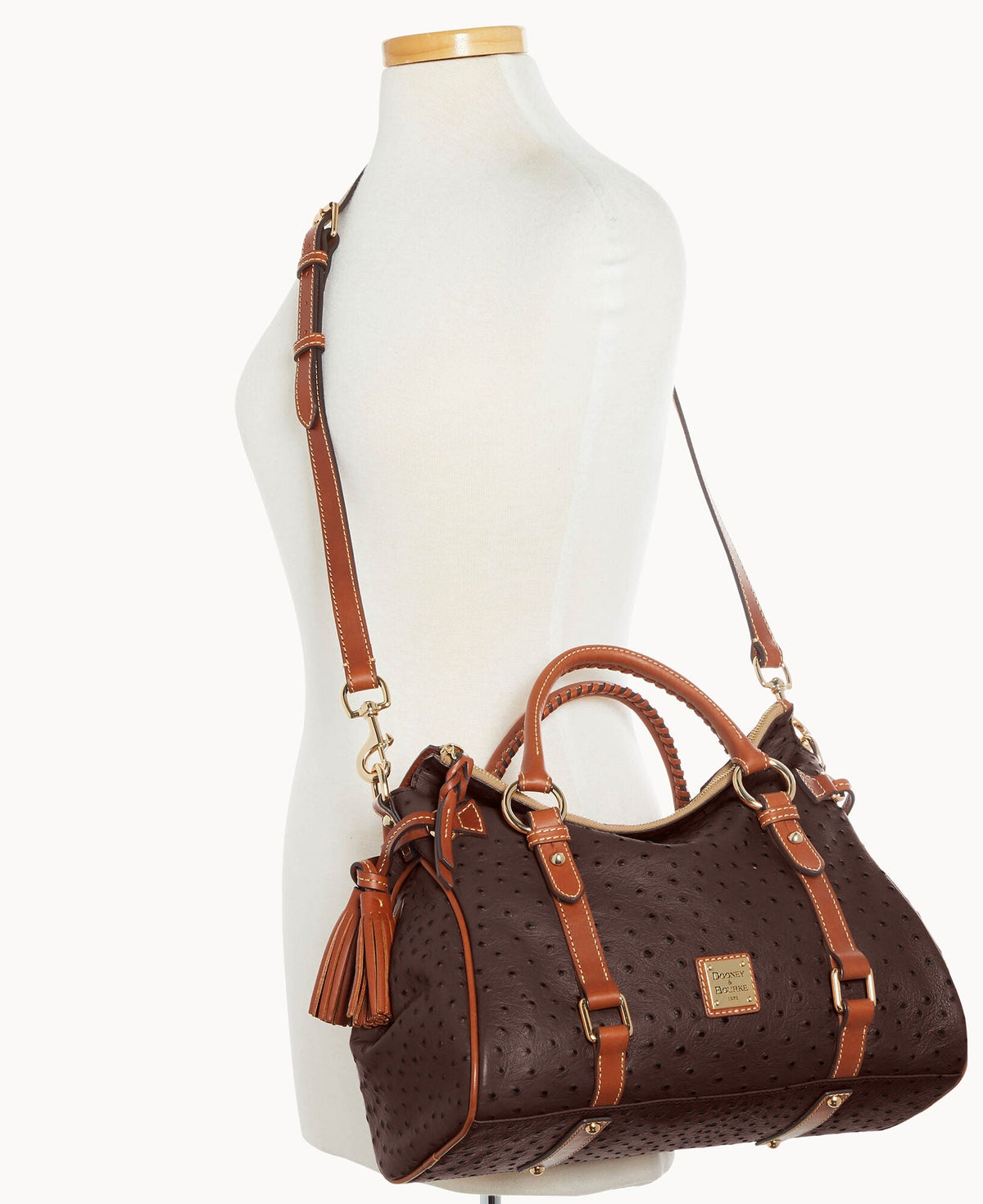 Ostrich Large Satchel