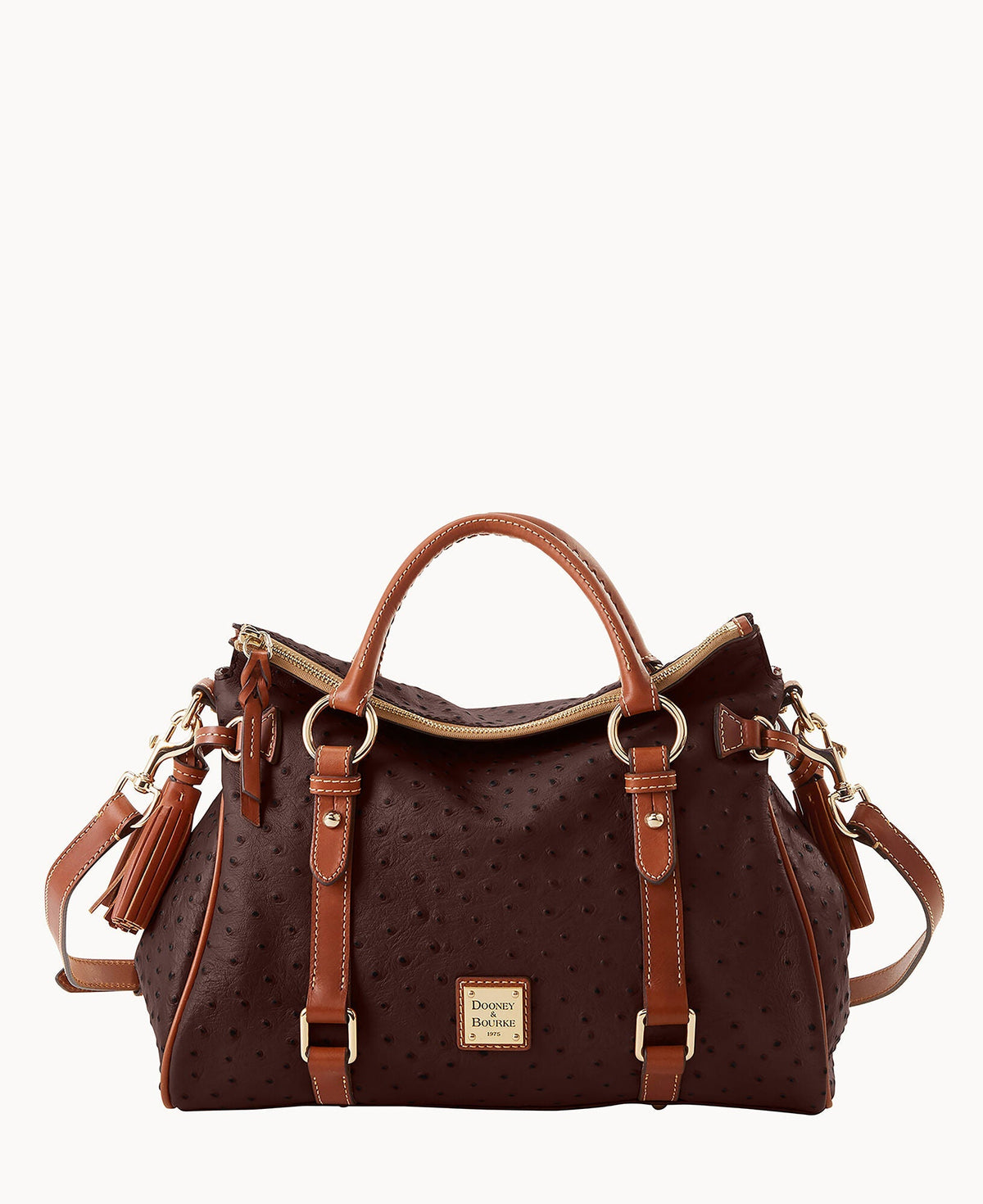Ostrich Large Satchel