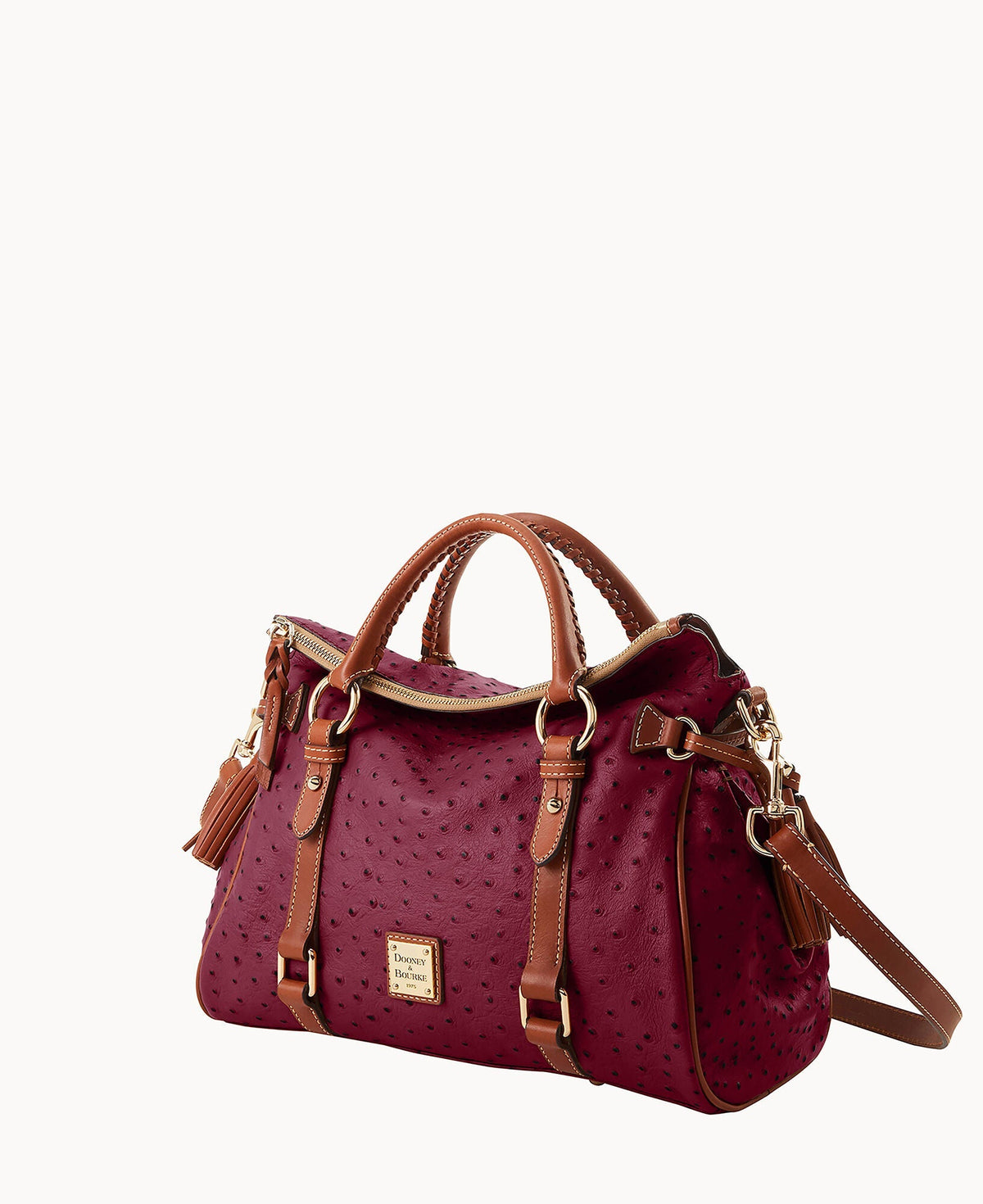 Ostrich Large Satchel