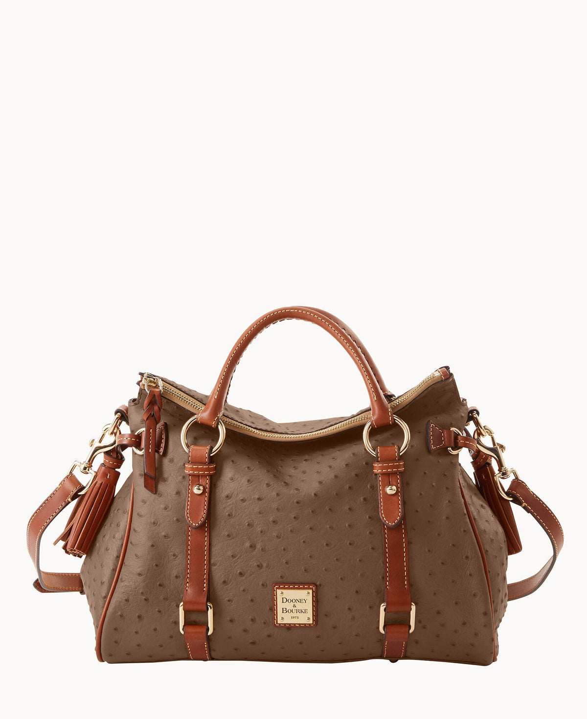 Ostrich Large Satchel