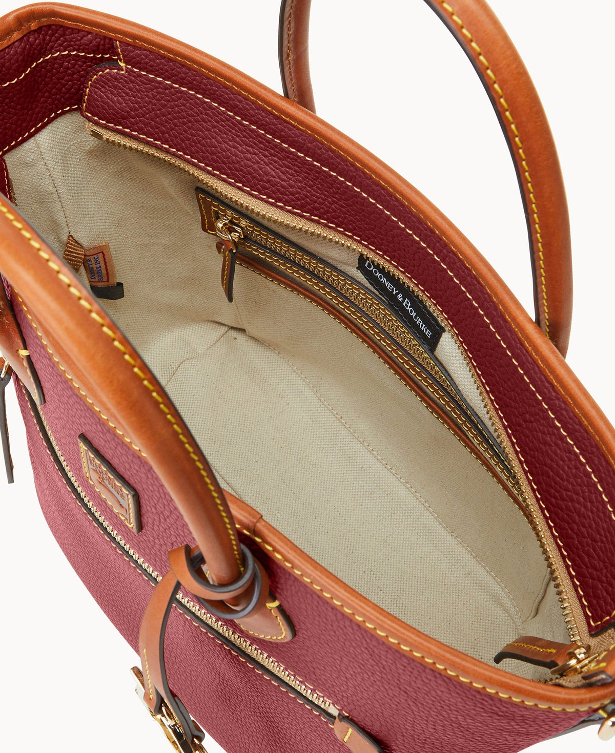 Pebble Grain Handle Tote