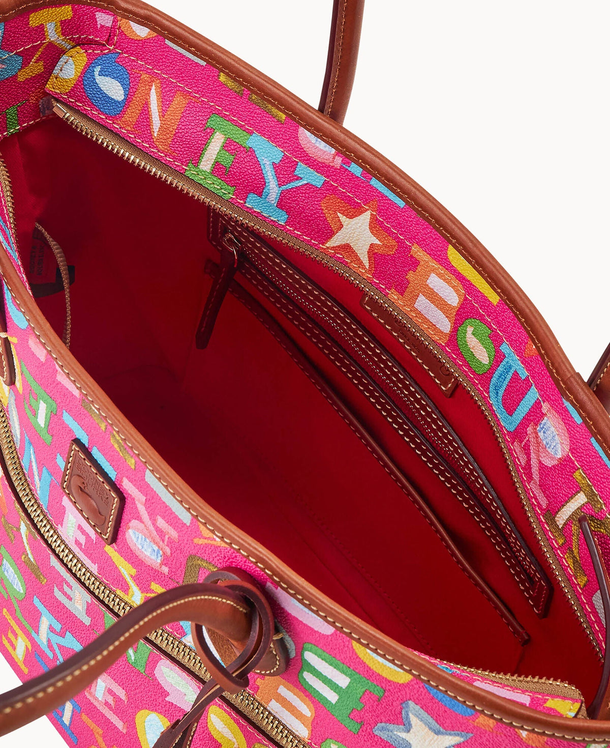 Doodle II Coated Cotton Tote
