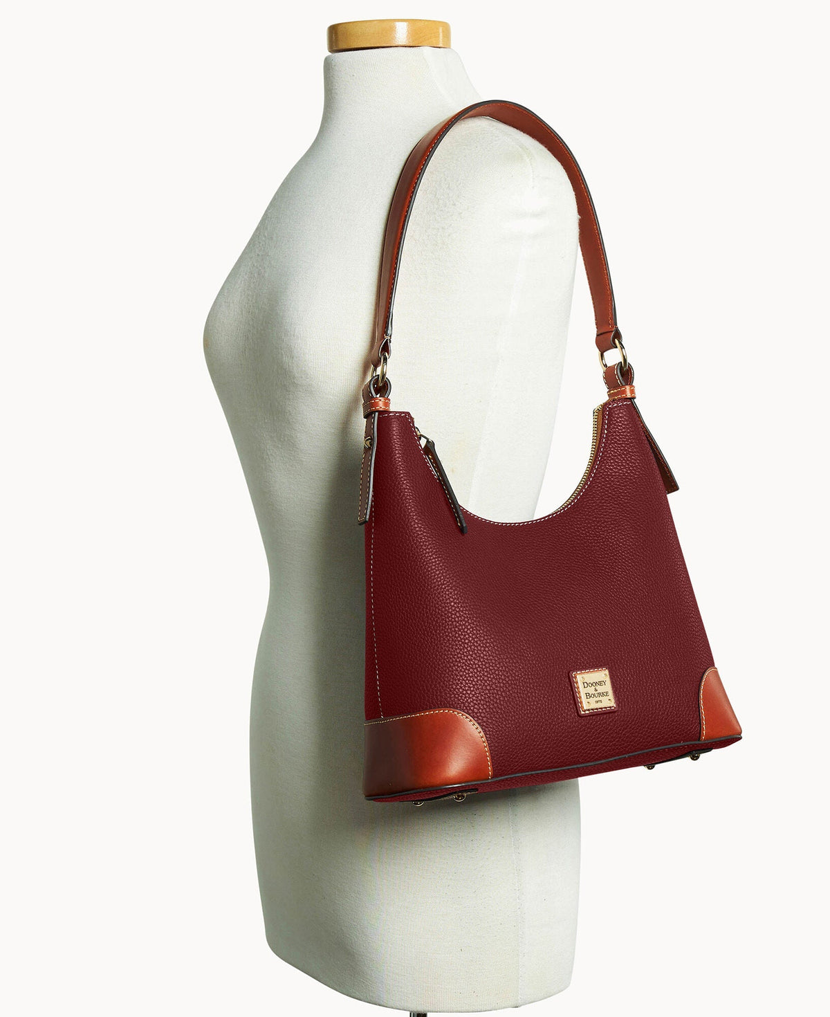 Pebble Grain Small Hobo