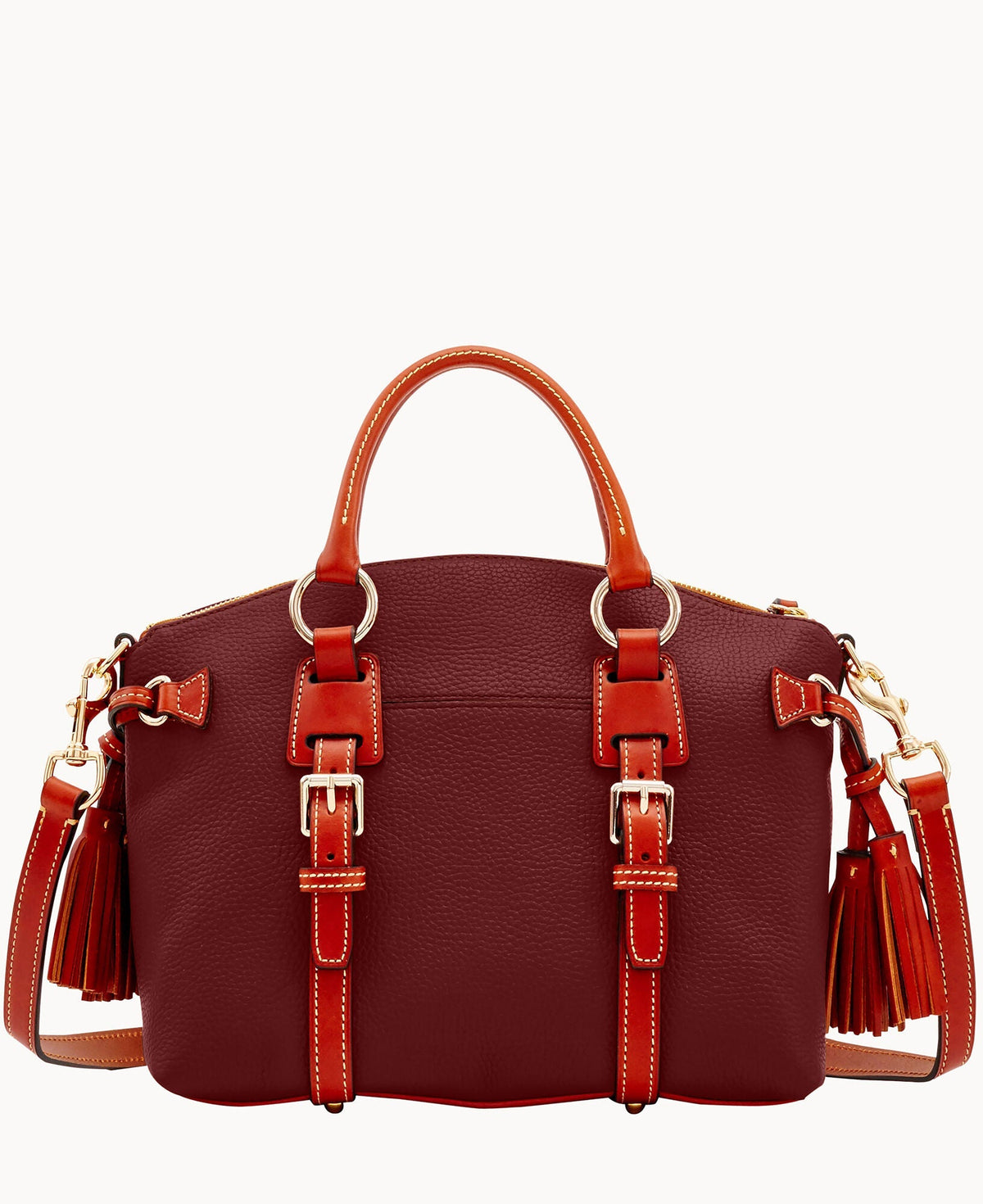 Pebble Grain Bristol Satchel