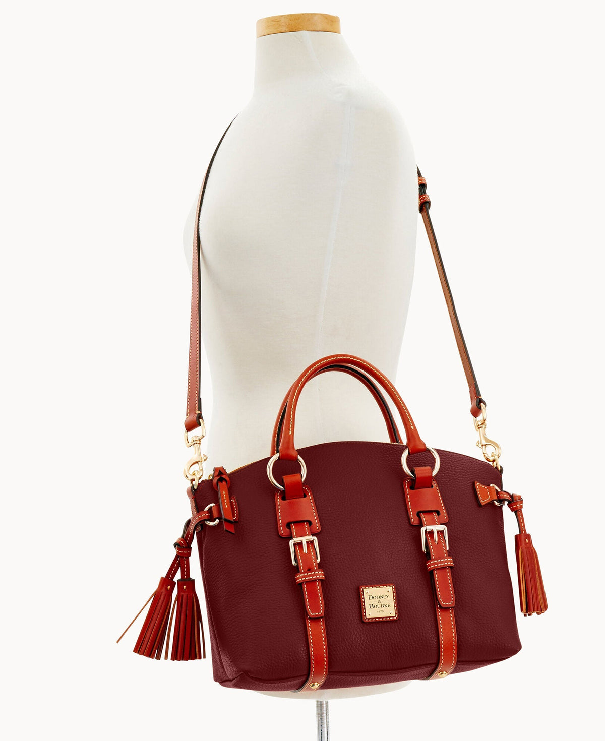 Pebble Grain Bristol Satchel