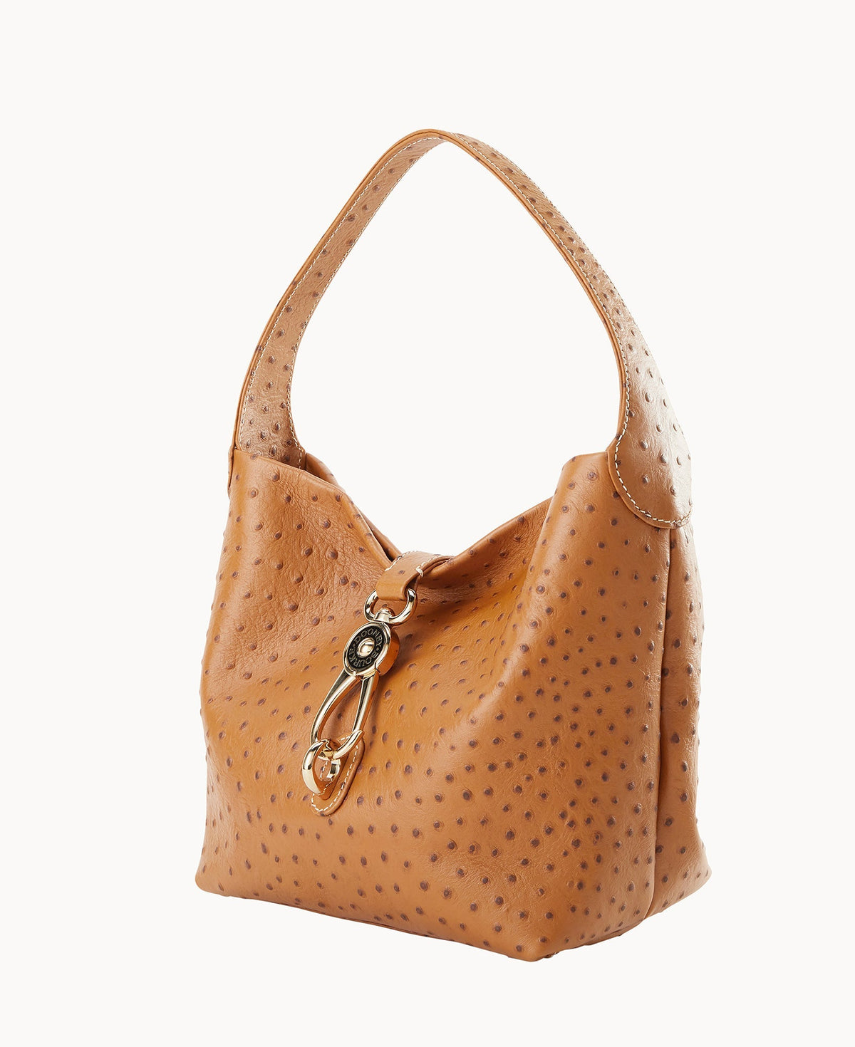Ostrich Logo Lock Hobo