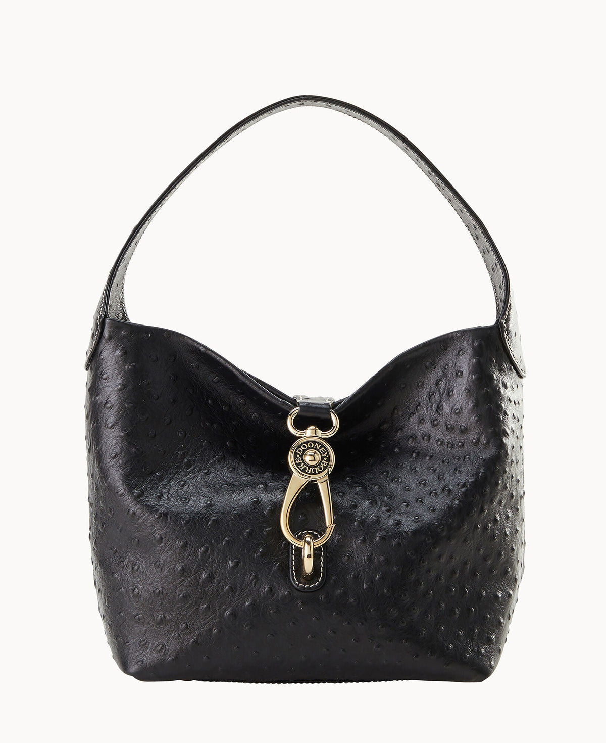 Ostrich Logo Lock Hobo