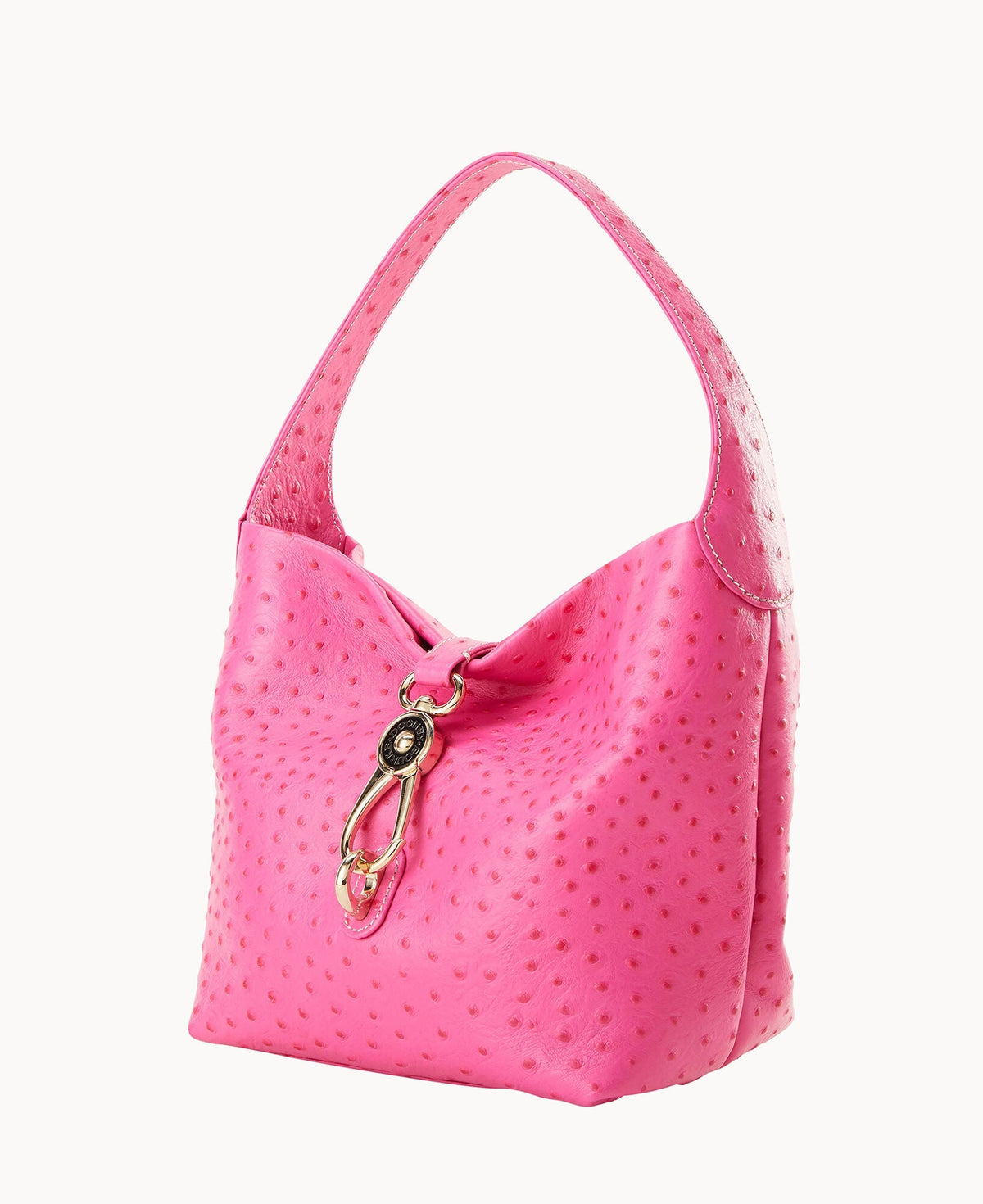Ostrich Logo Lock Hobo