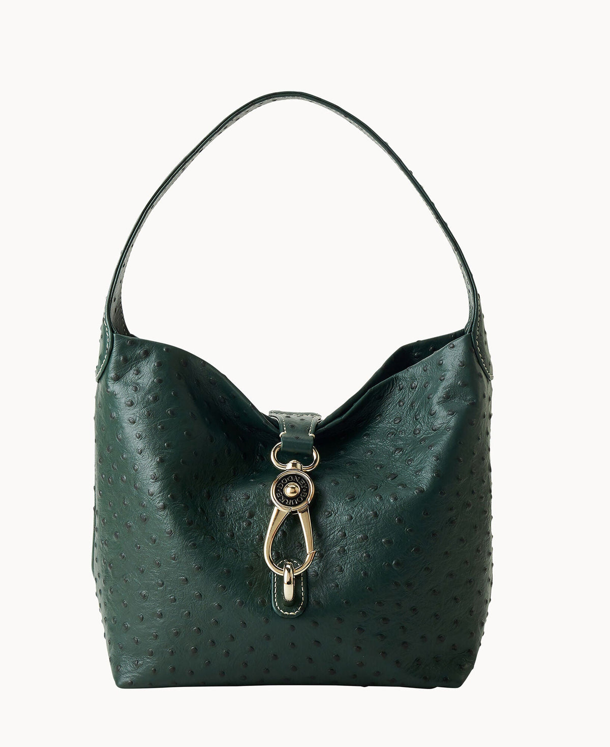 Ostrich Logo Lock Hobo