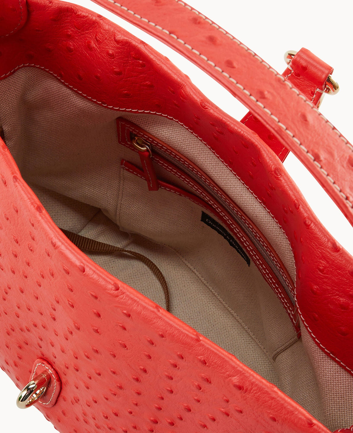 Ostrich Logo Lock Hobo
