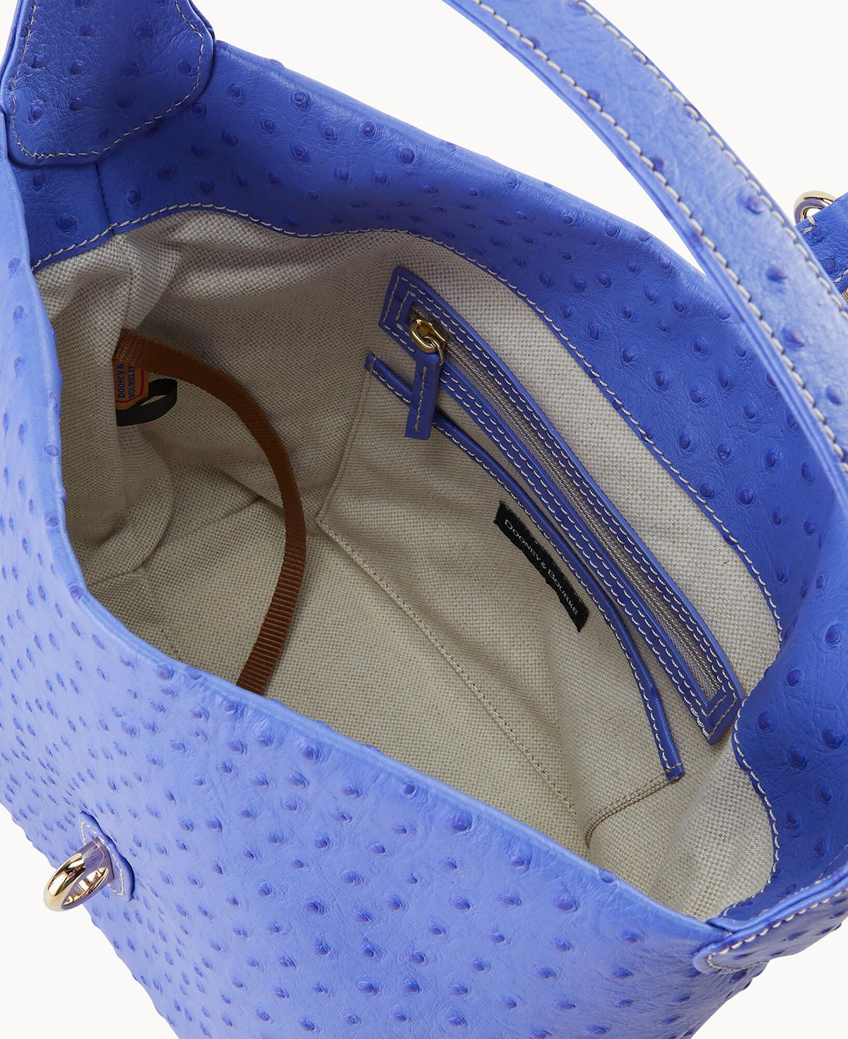 Ostrich Logo Lock Hobo