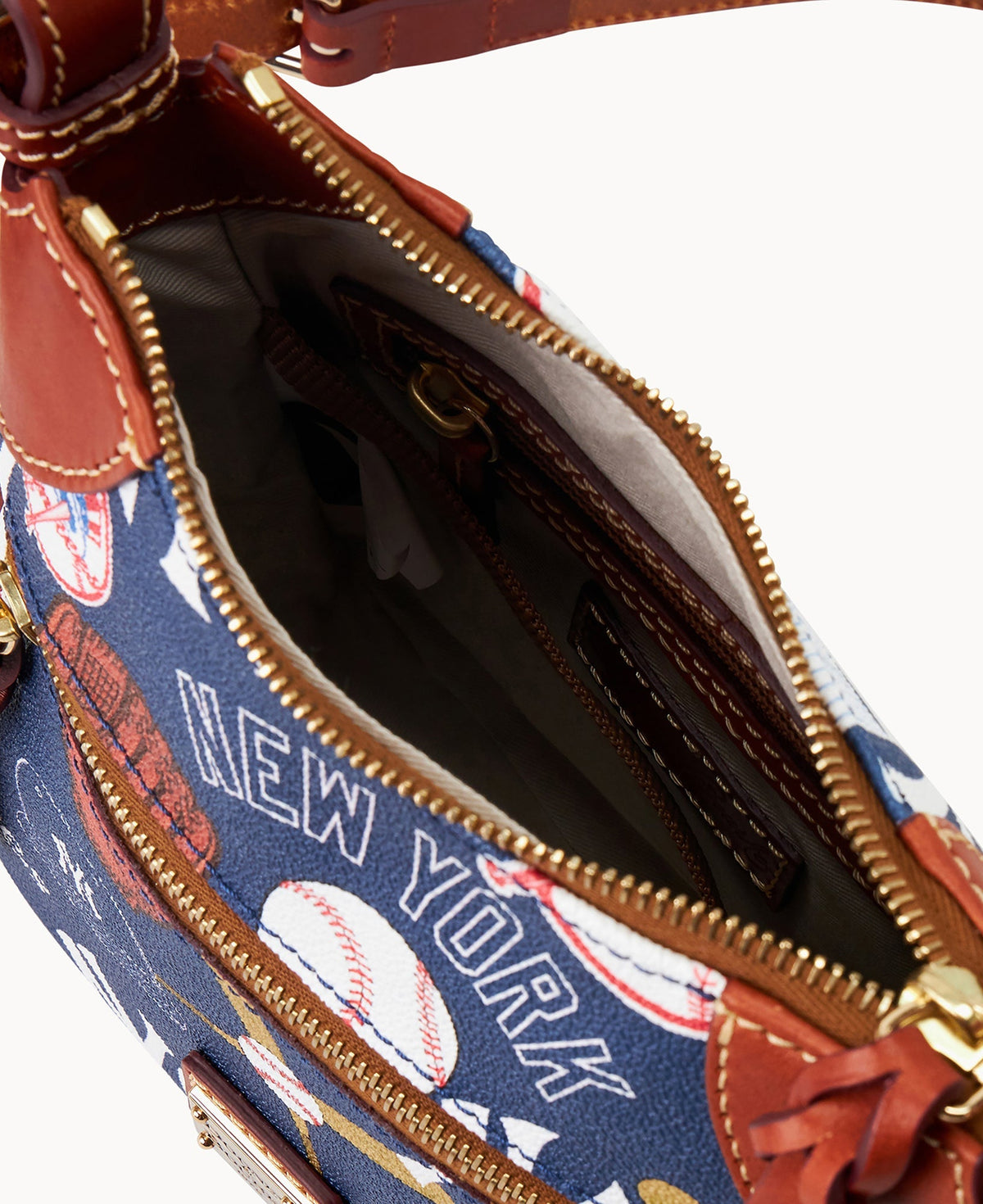 MLB Yankees Front Zip Crossbody