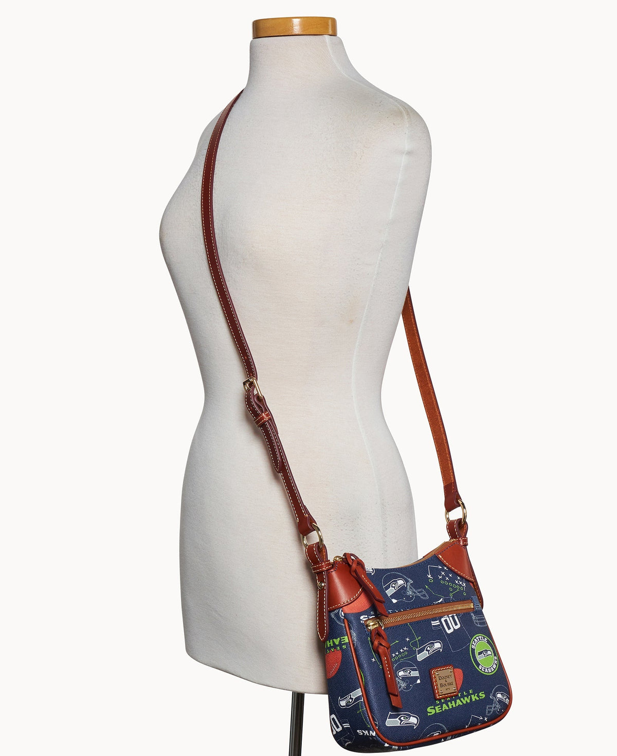 NFL Seahawks Front Zip Crossbody