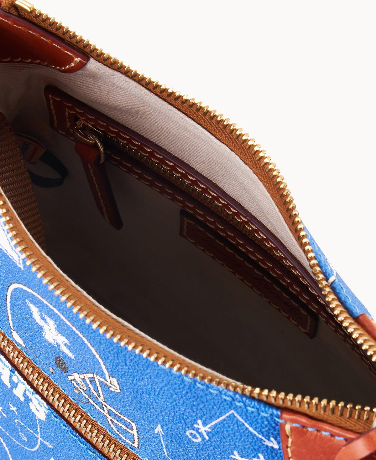 Collegiate University of Kentucky Front Zip Crossbody