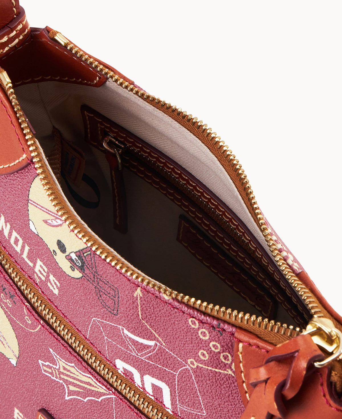 Collegiate Florida State University Front Zip Crossbody