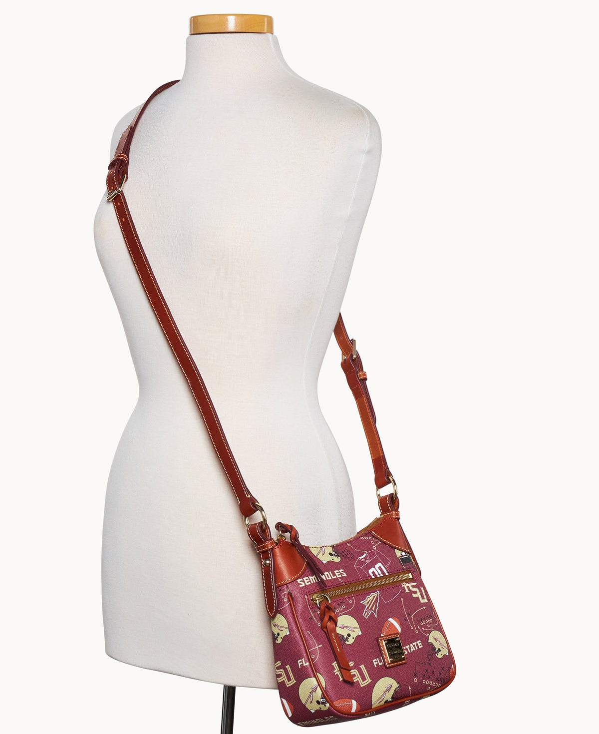 Collegiate Florida State University Front Zip Crossbody