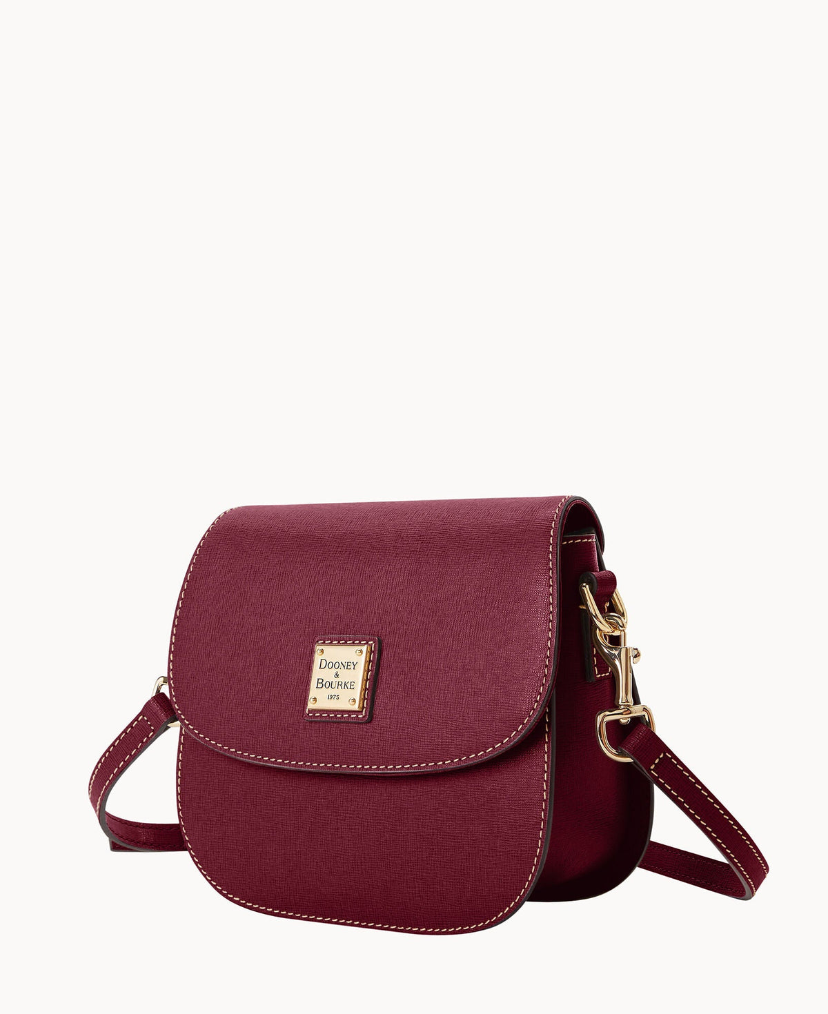 Saffiano Saddle Bag