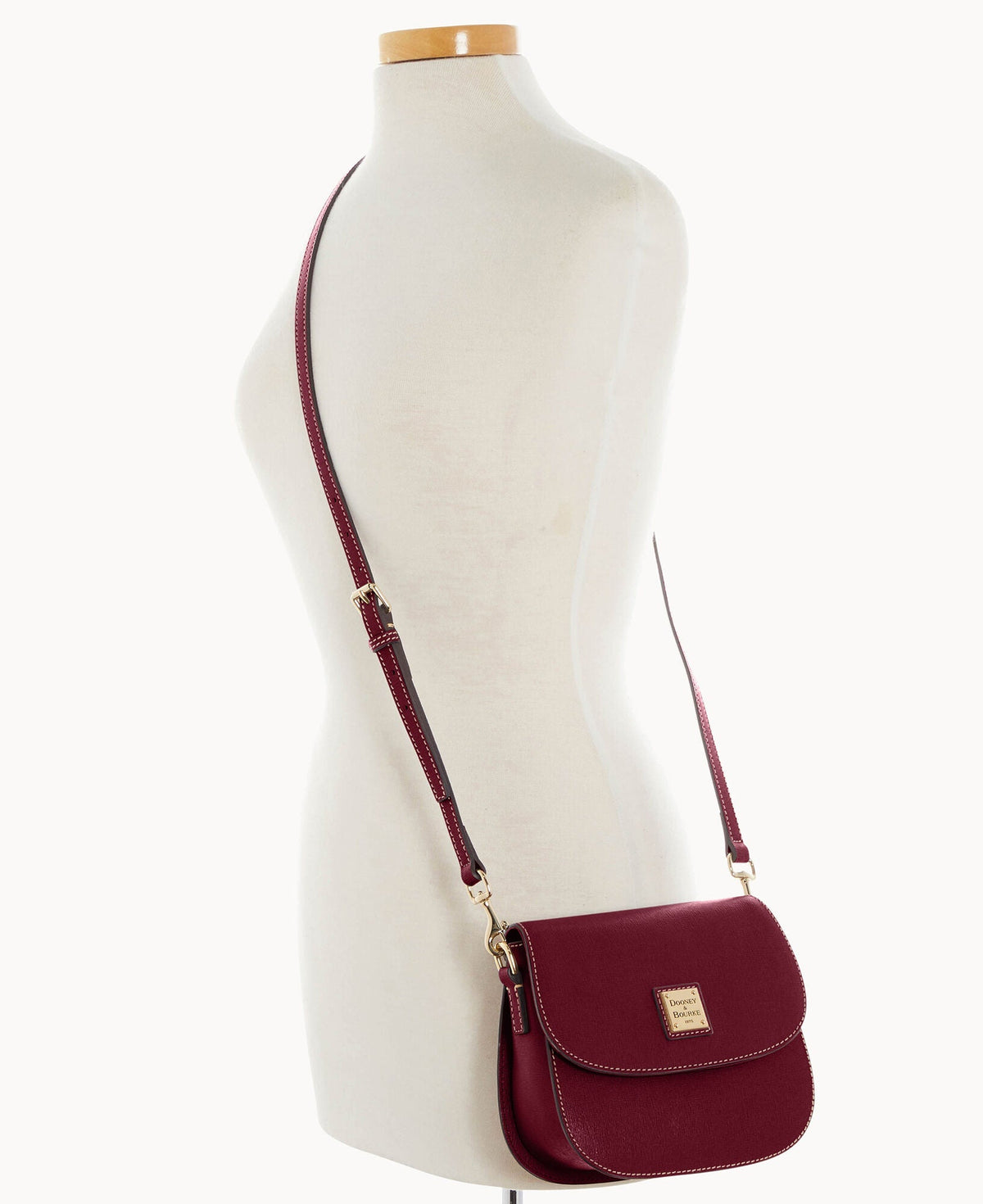 Saffiano Saddle Bag