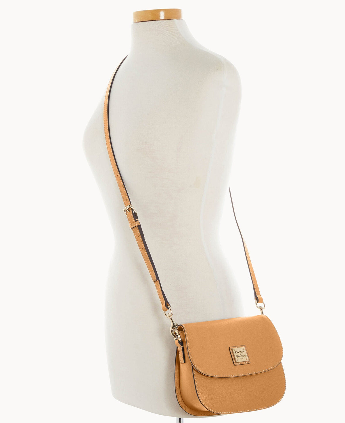 Saffiano Saddle Bag