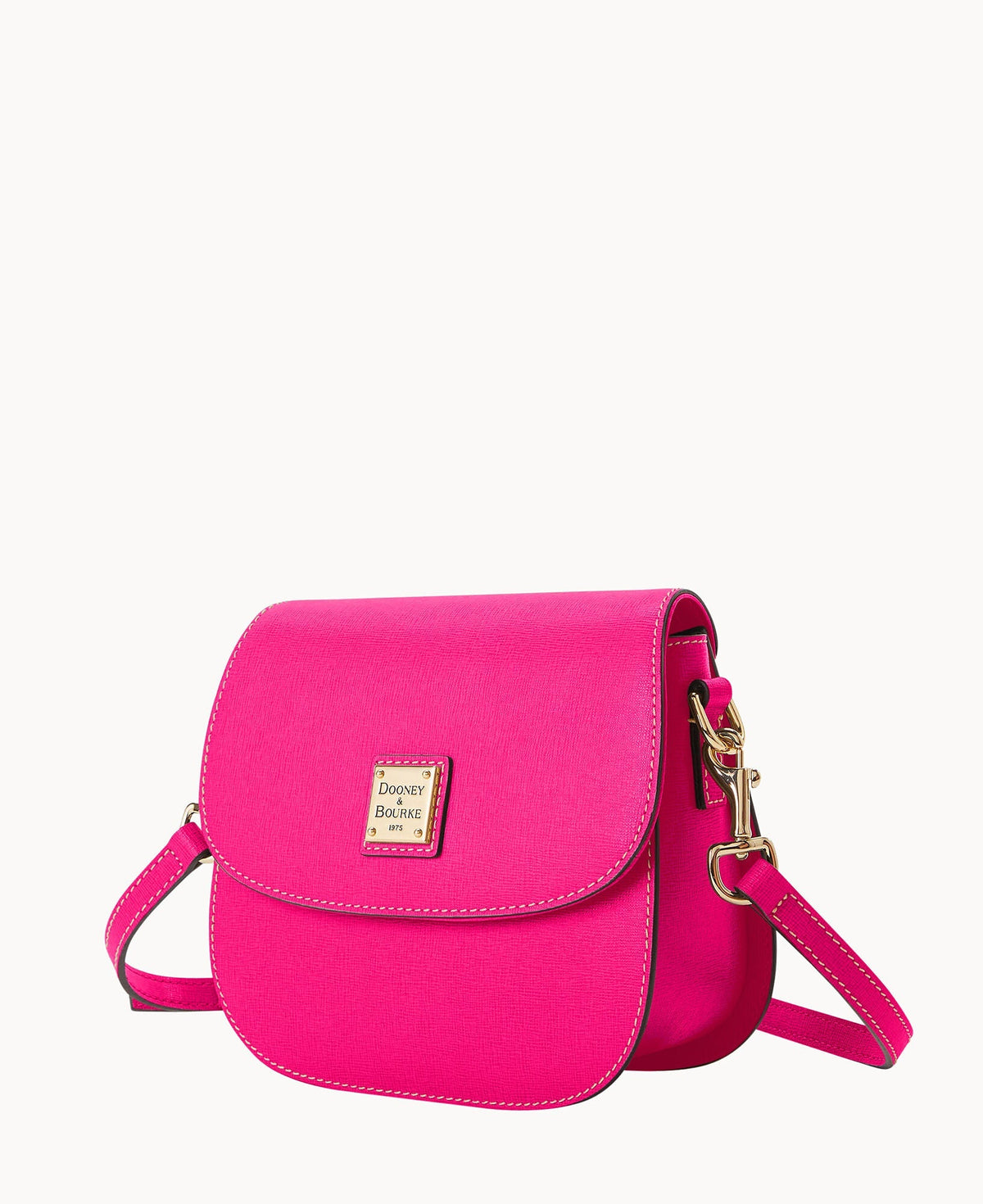 Saffiano Saddle Bag
