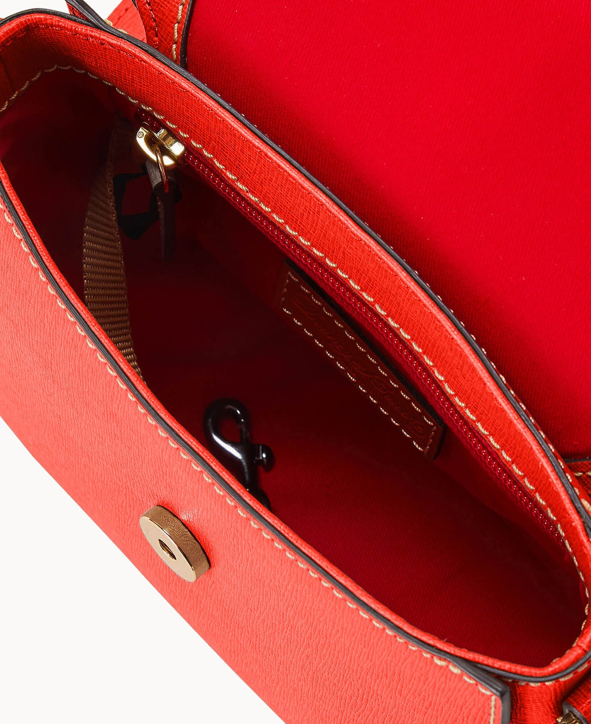 Saffiano Saddle Bag