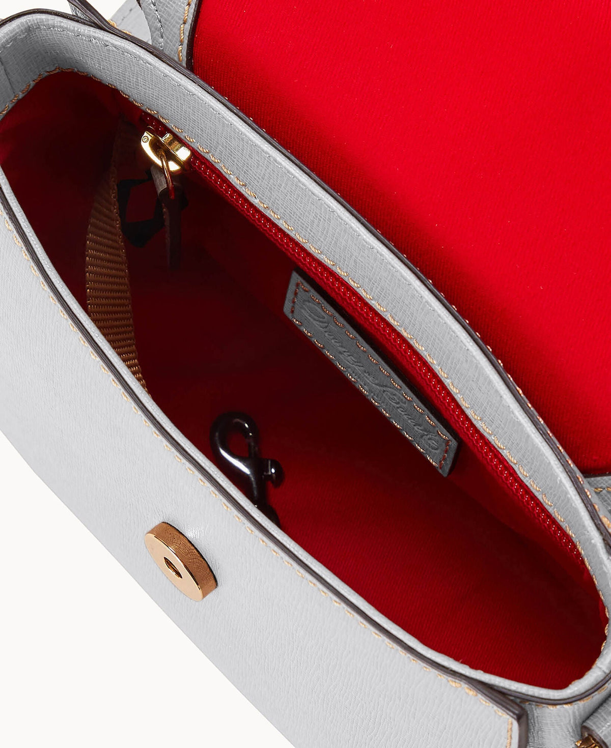 Saffiano Saddle Bag