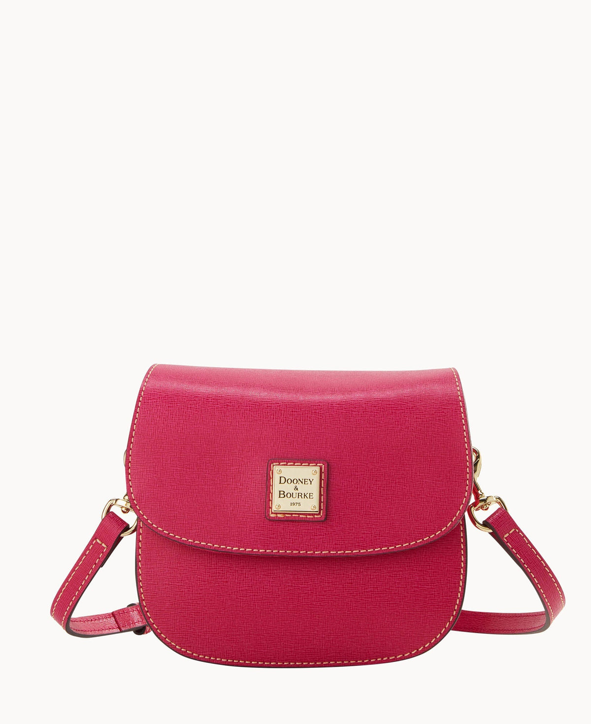 Saffiano Saddle Bag