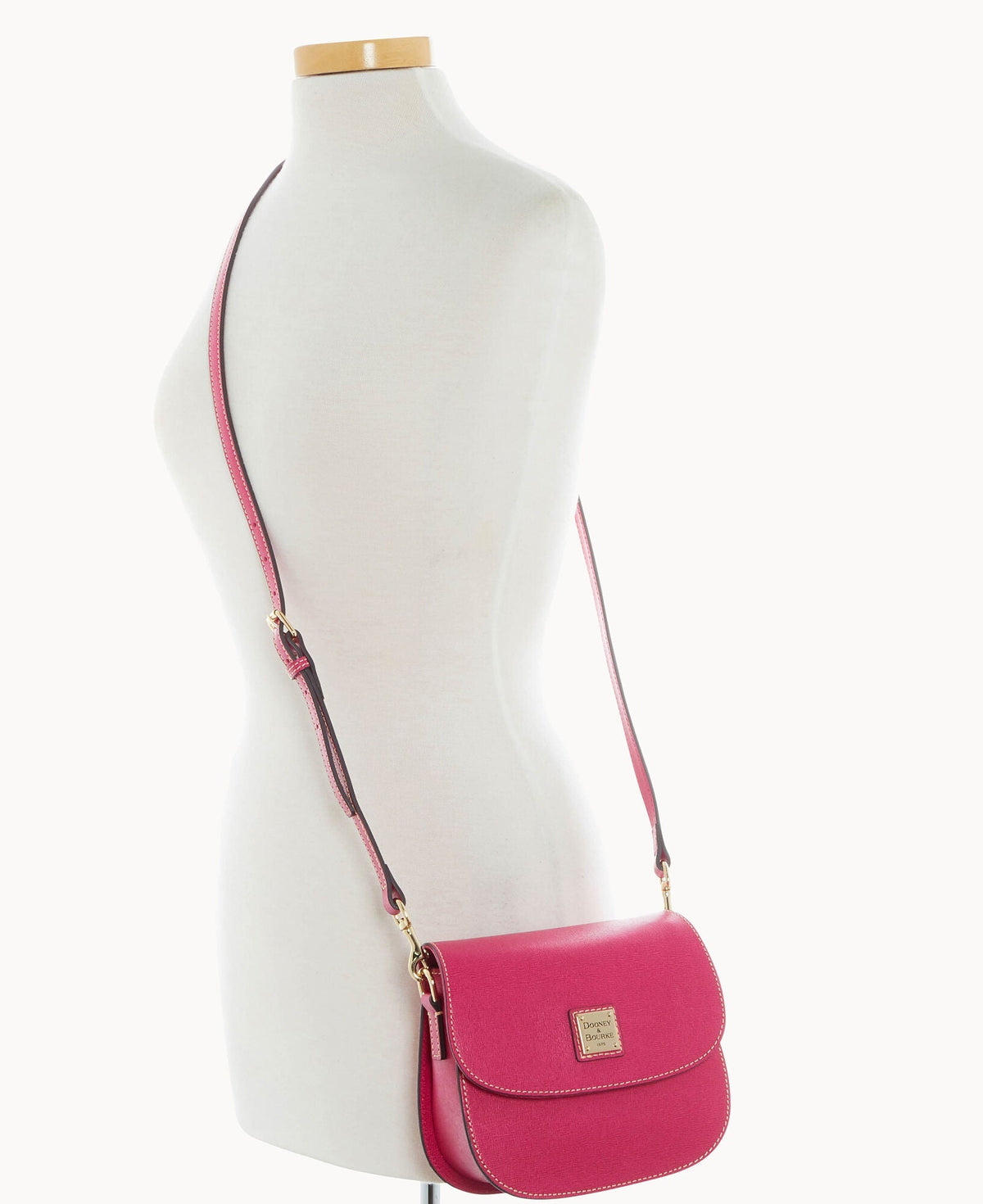 Saffiano Saddle Bag