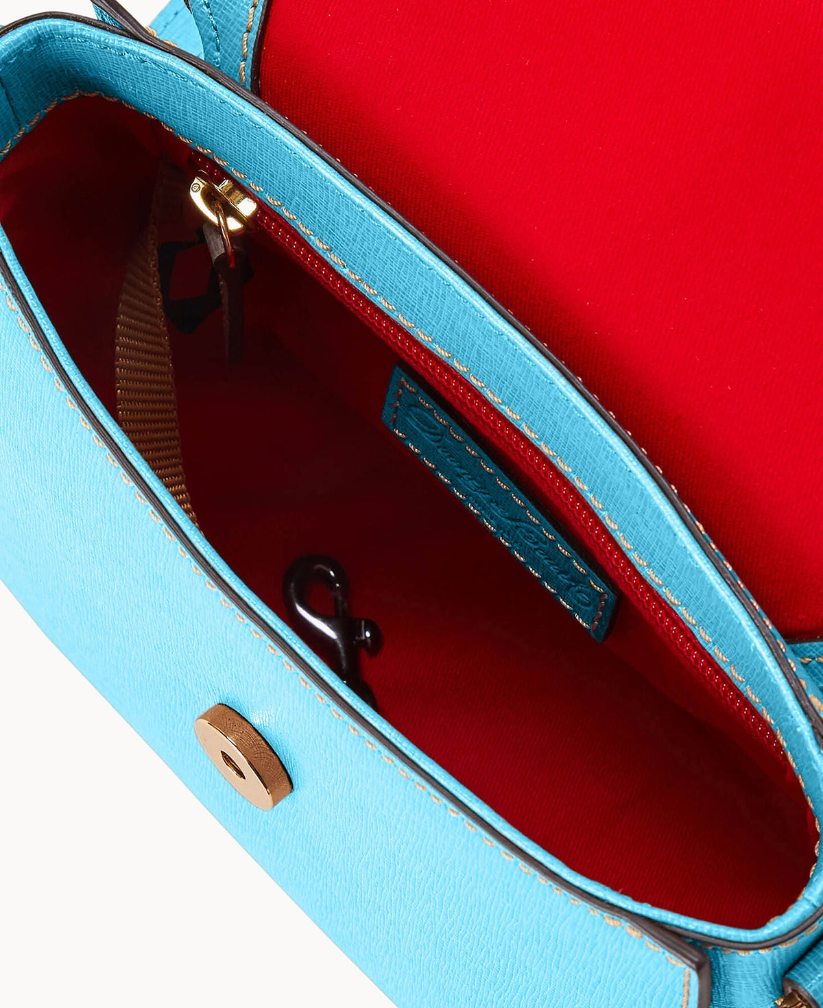 Saffiano Saddle Bag