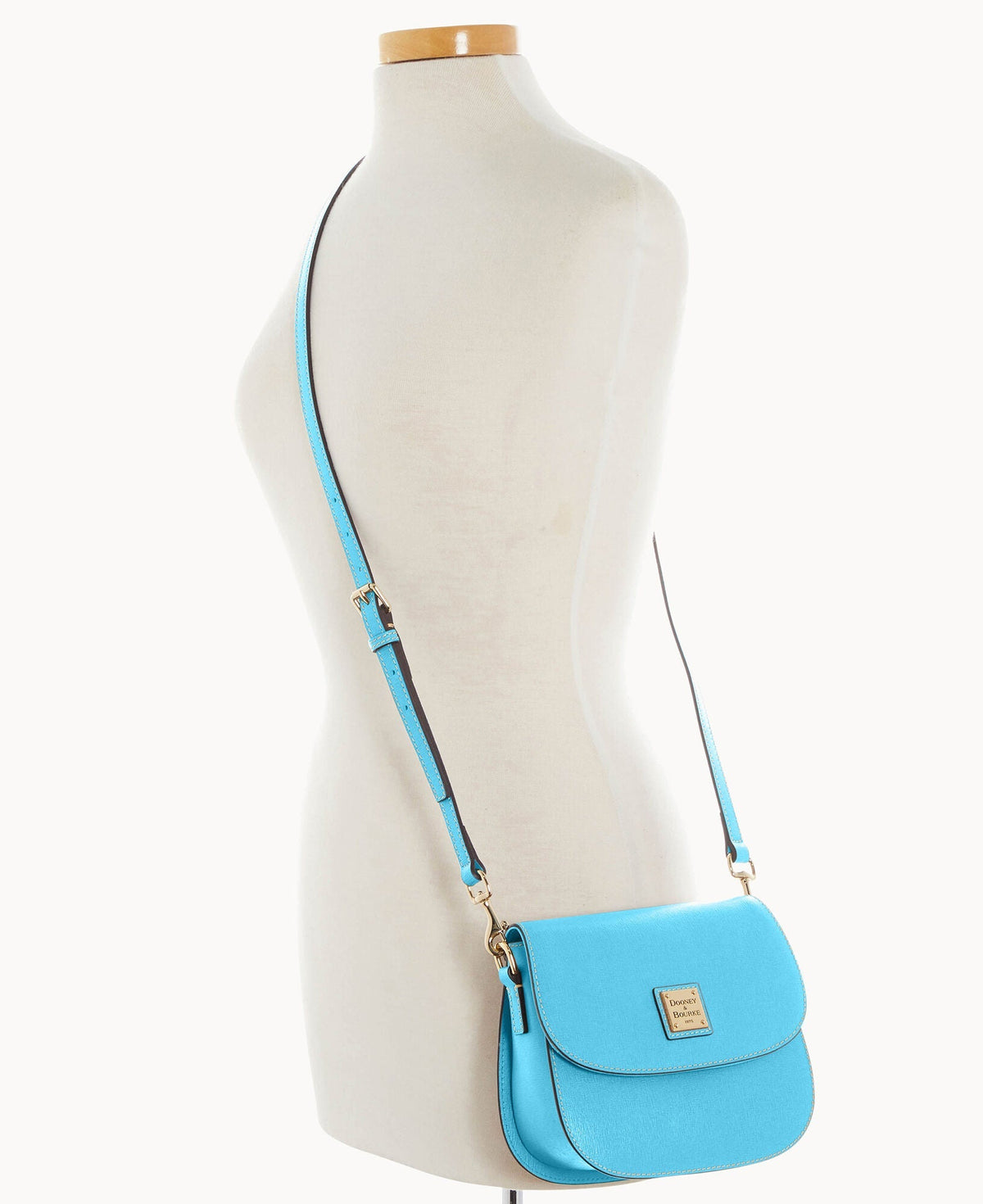 Saffiano Saddle Bag