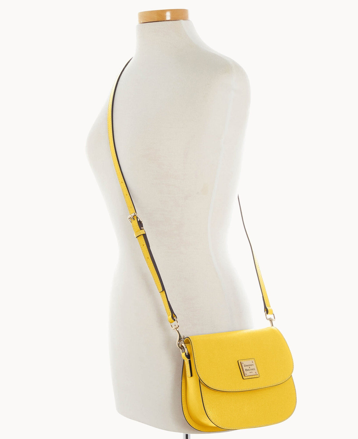 Saffiano Saddle Bag