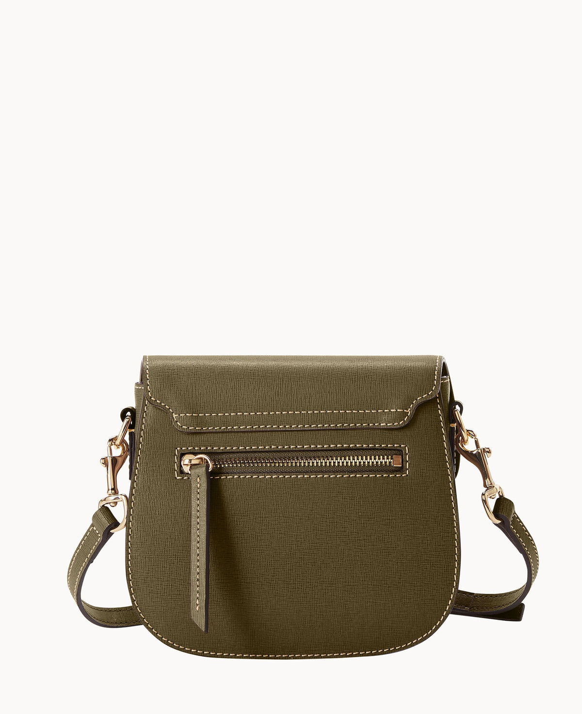 Saffiano Saddle Bag