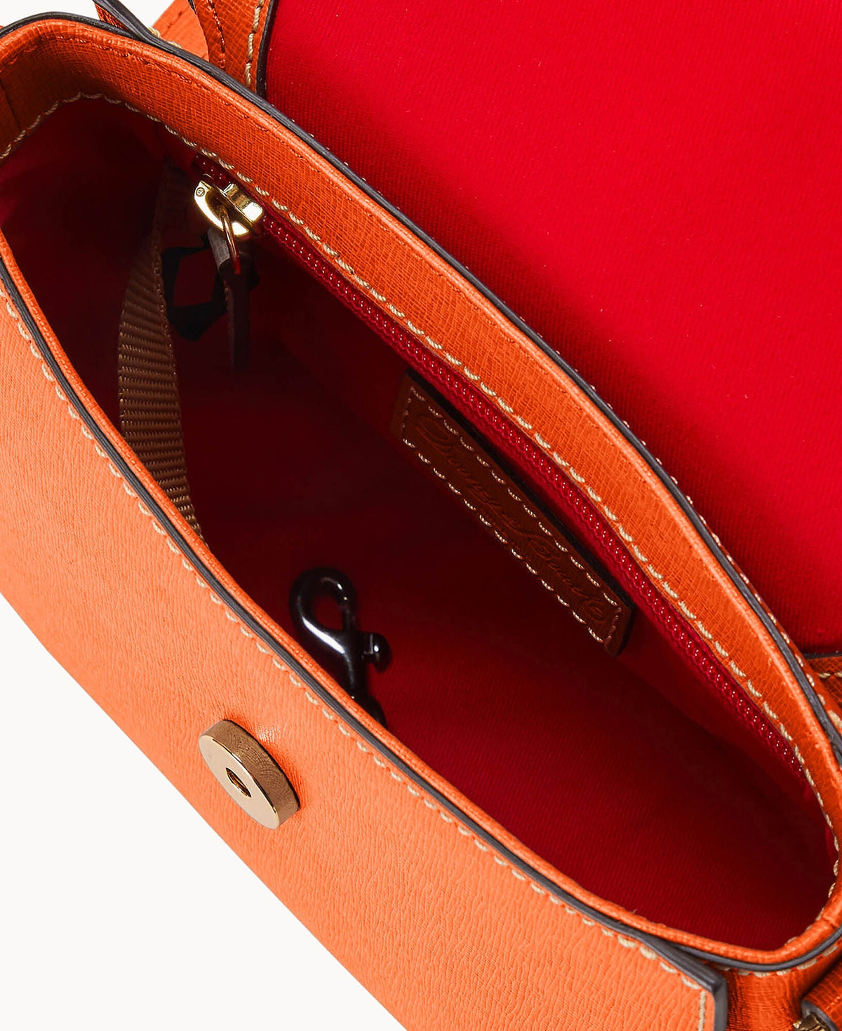 Saffiano Saddle Bag