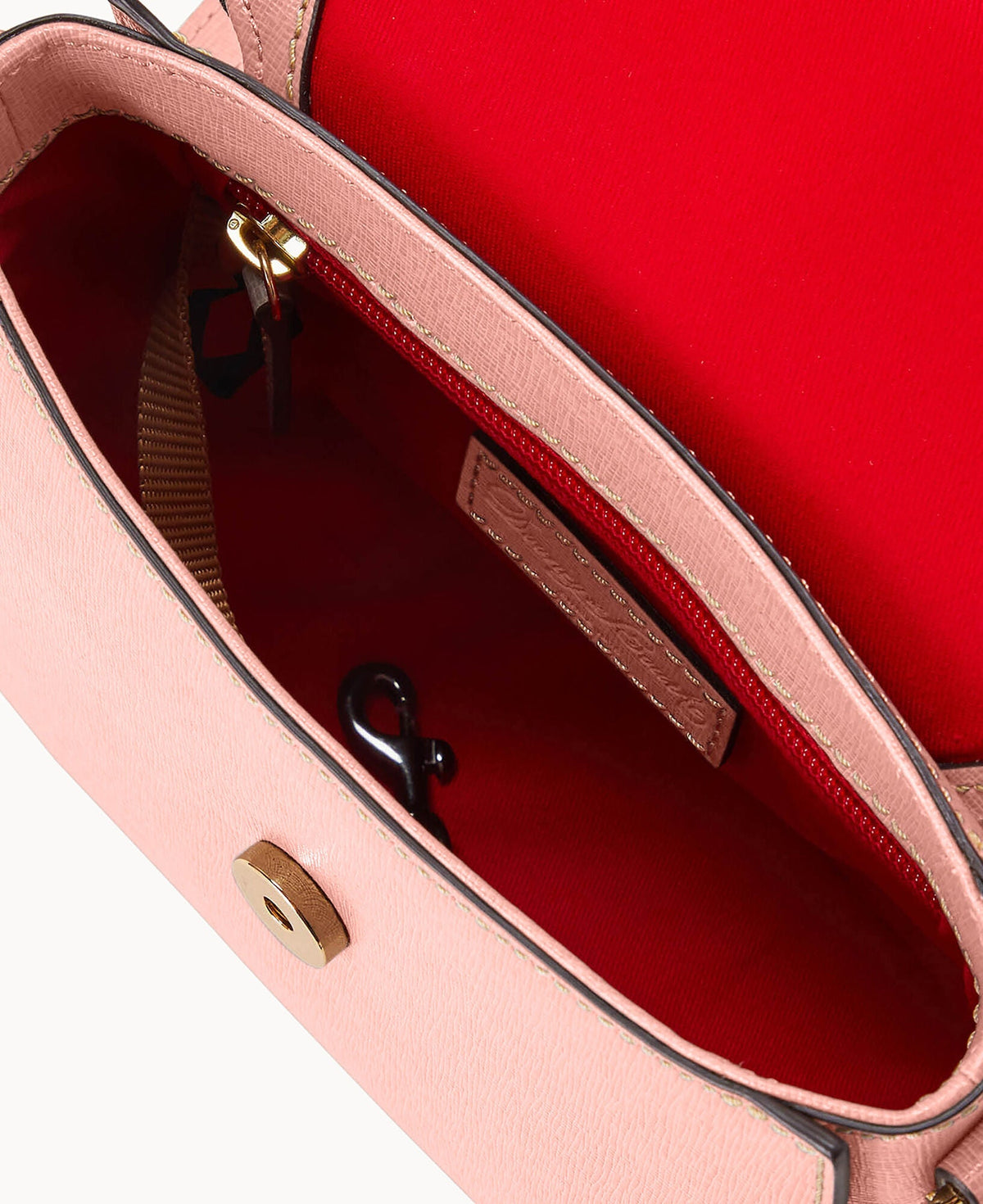 Saffiano Saddle Bag