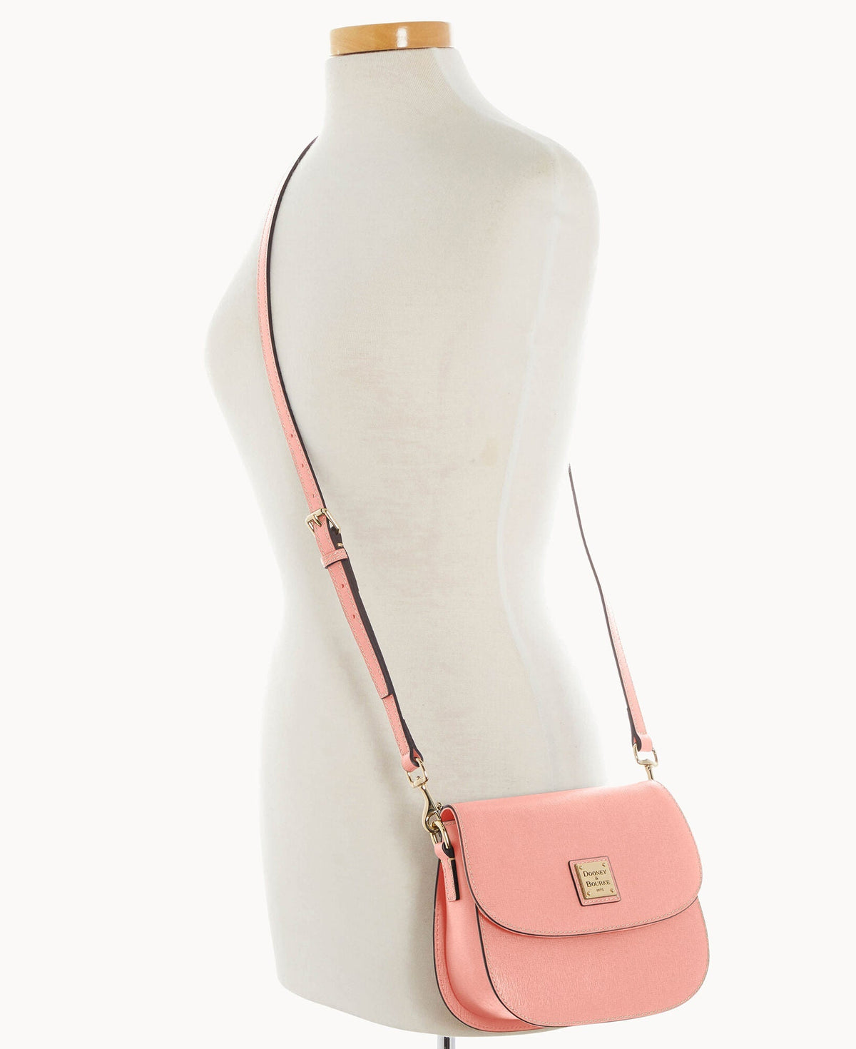 Saffiano Saddle Bag