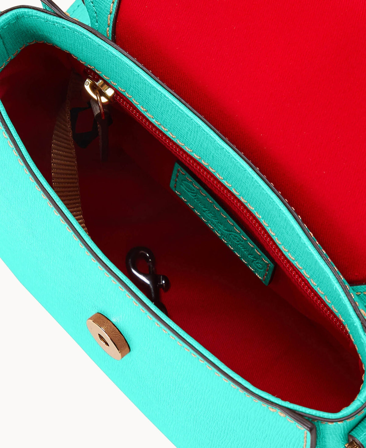 Saffiano Saddle Bag
