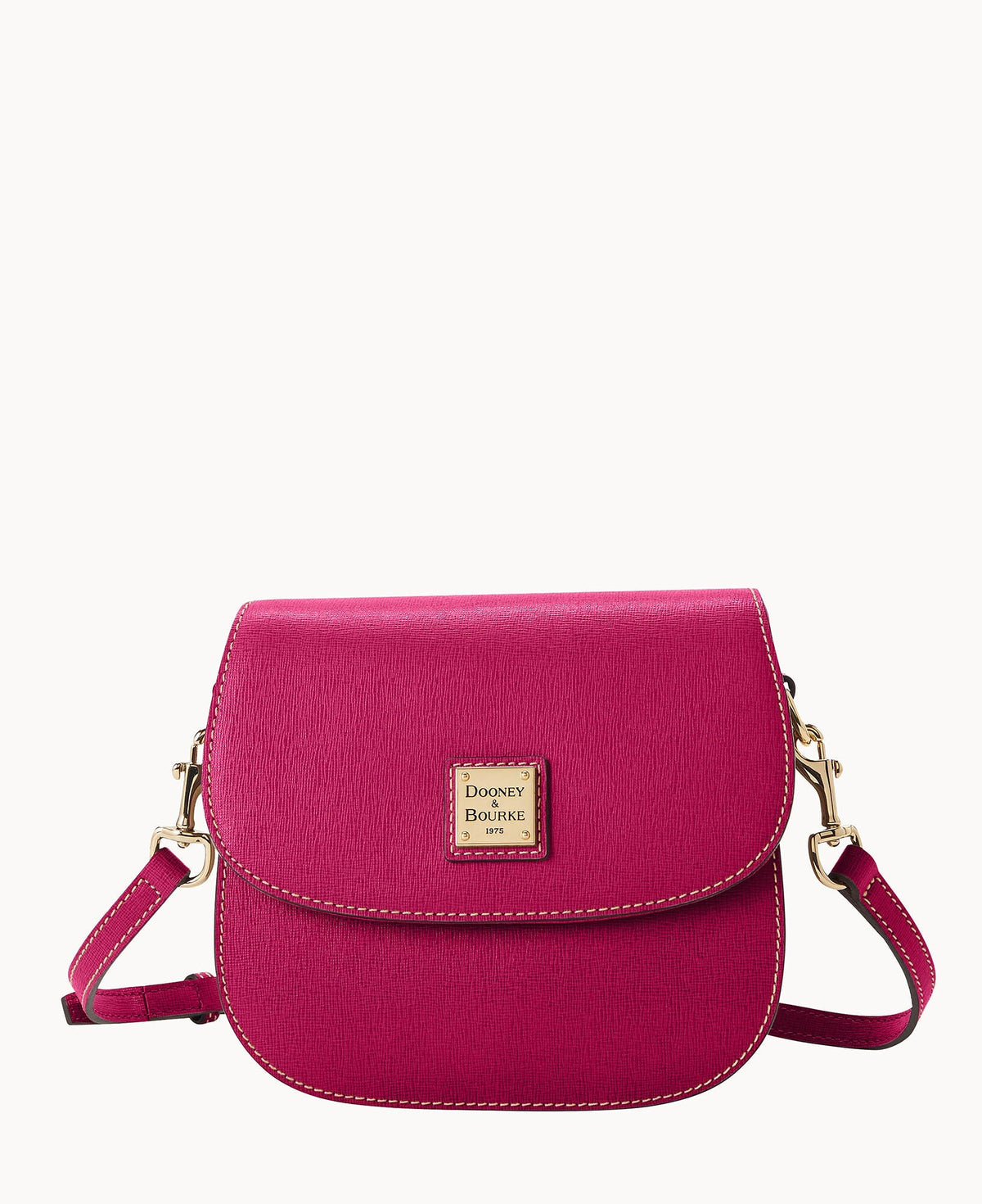Saffiano Saddle Bag