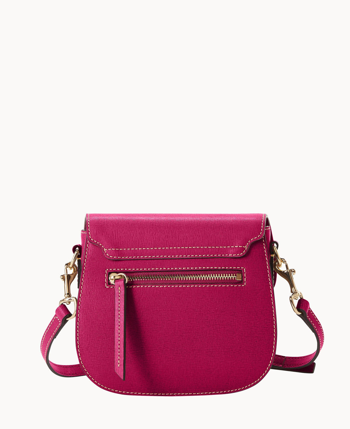 Saffiano Saddle Bag