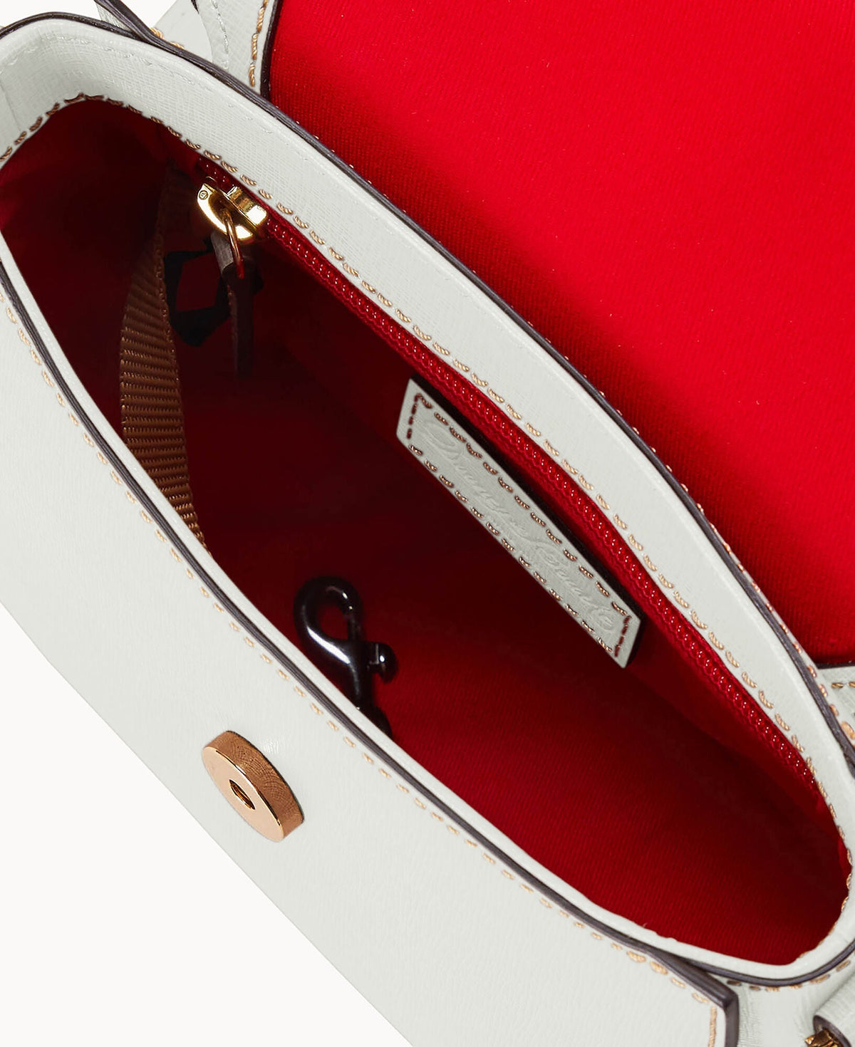 Saffiano Saddle Bag