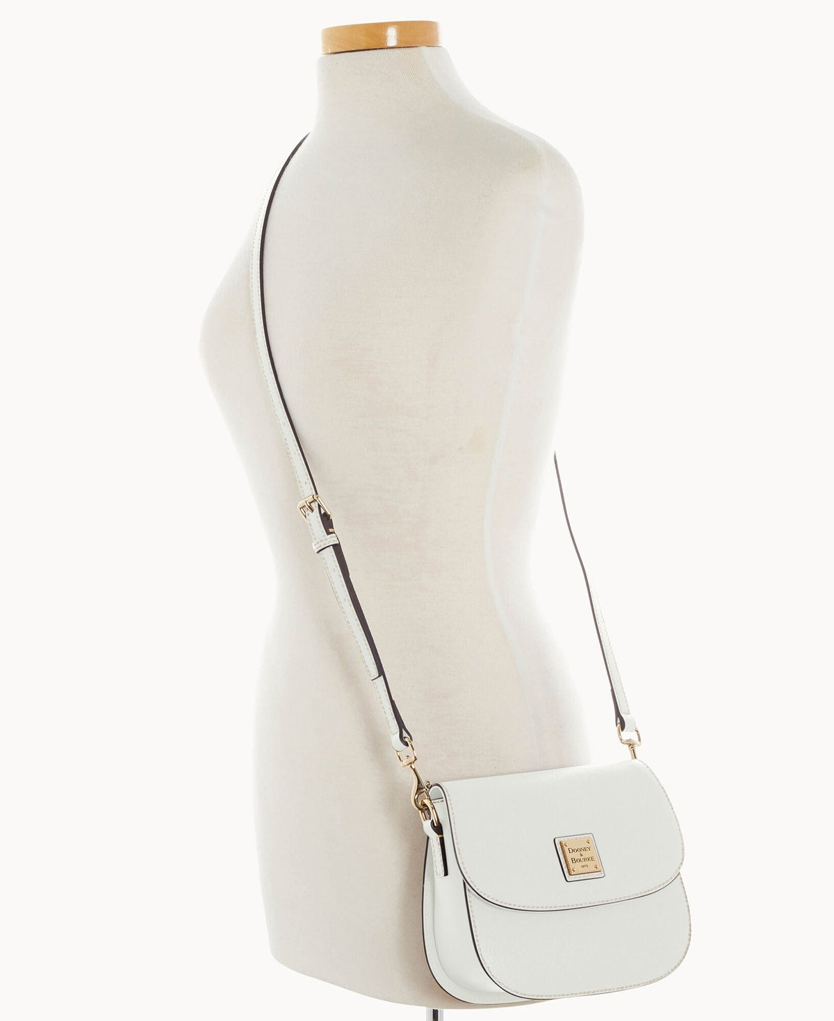 Saffiano Saddle Bag