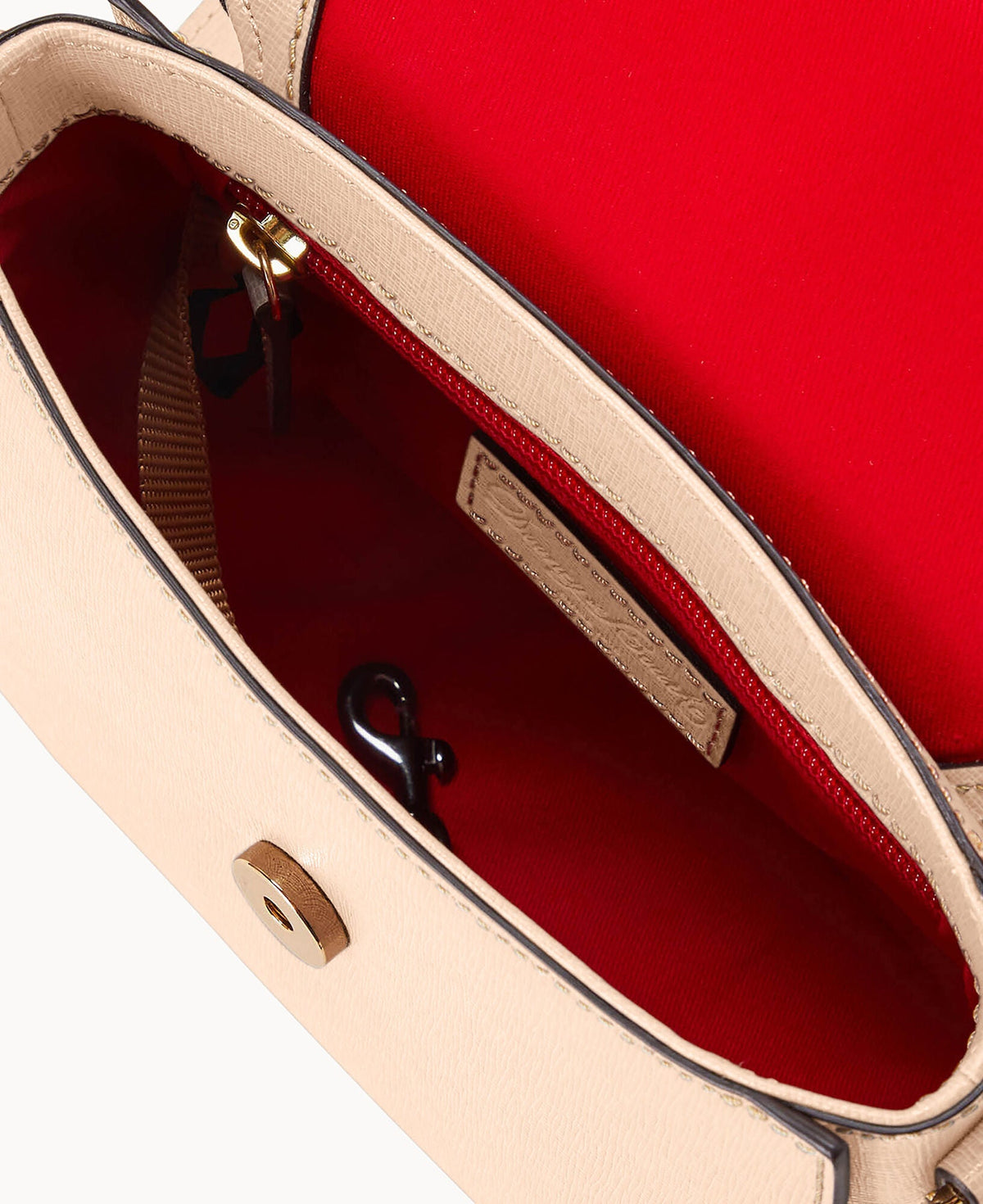 Saffiano Saddle Bag