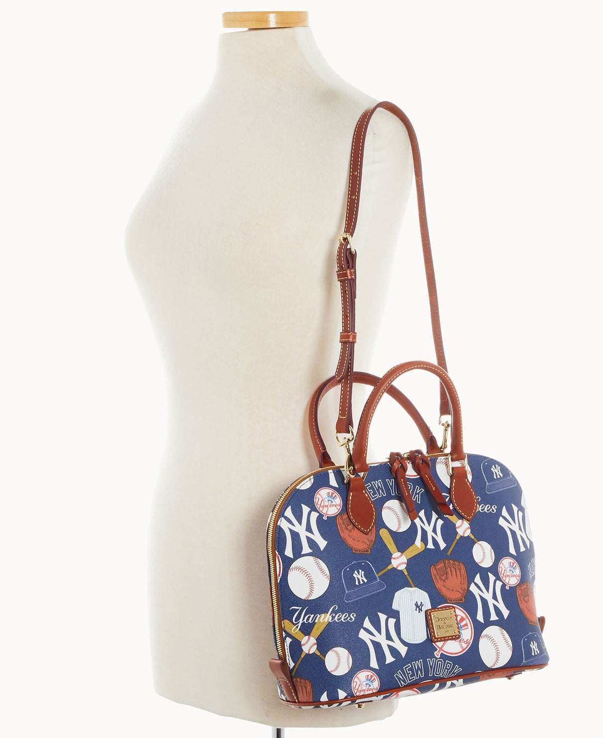 MLB Yankees Zip Zip Satchel