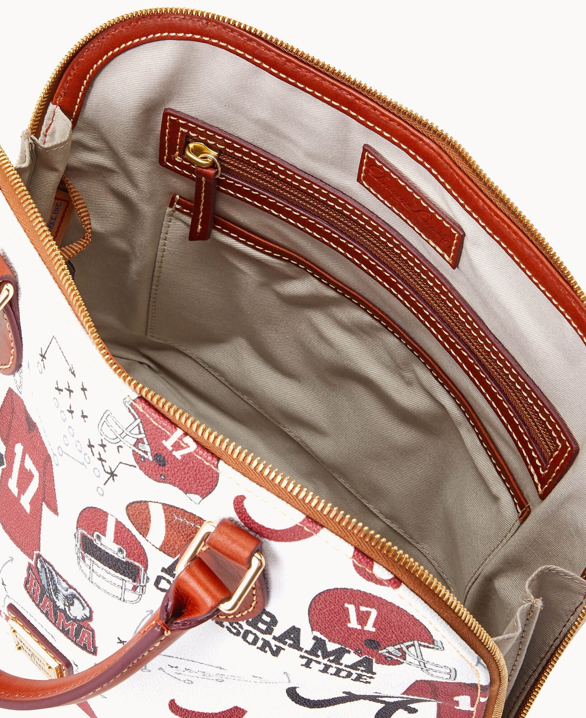 Collegiate University of Alabama Zip Zip Satchel