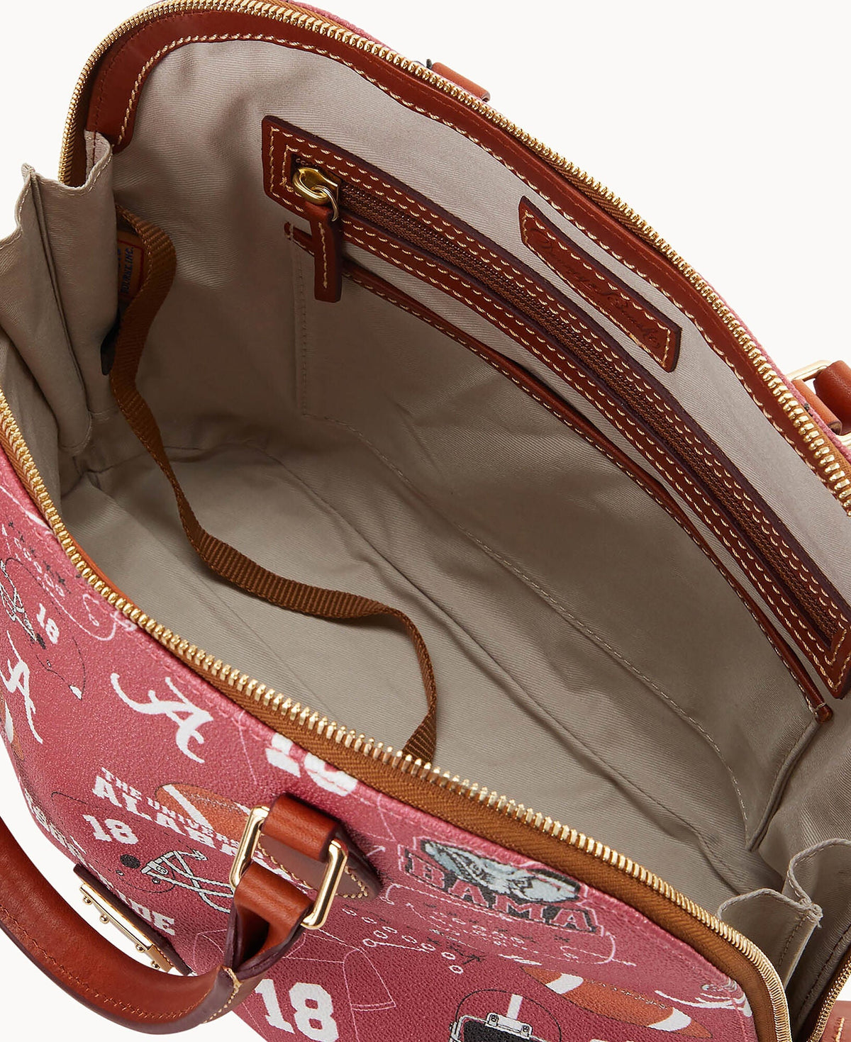 Collegiate University of Alabama Zip Zip Satchel