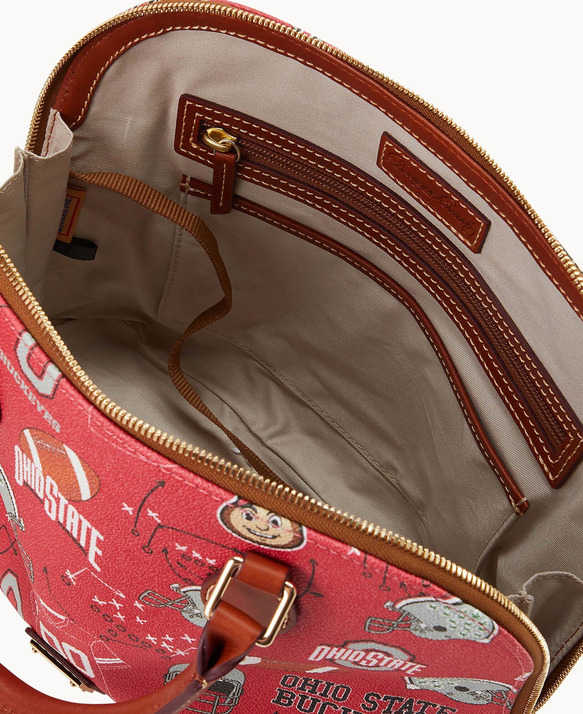 Collegiate Ohio State University Zip Zip Satchel